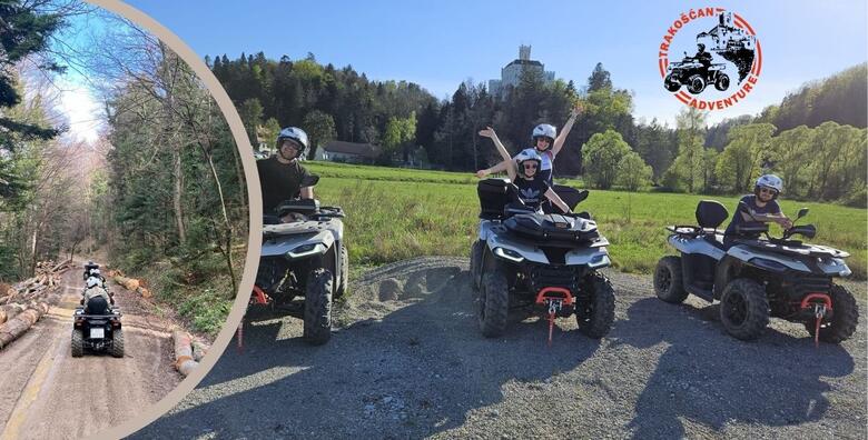 Ponuda dana: QUAD adrenalinska tura po nezaboravnim krajolicima Trakošćana za 2 osobe uz uključenu opremu i vodiča u organizaciji Trakošćan Adventure (Trakošćan Adventure)