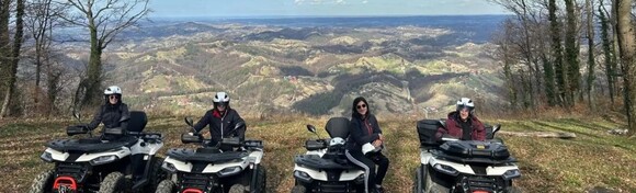 QUAD AVANTURA po krajolicima Trakošćana za 2 osobe uz uključenu opremu i vodiča u organizaciji Trakošćan Adventure