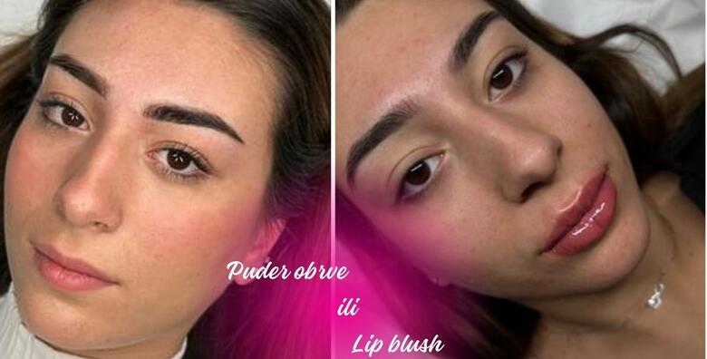 PUDER OBRVE ILI LIP BLUSH – popunjene i definirane obrve prirodnog izgleda ili efekt punih i zavodljivih usana uz stručne ruke Stellaria beauty studija u Velikoj Gorici