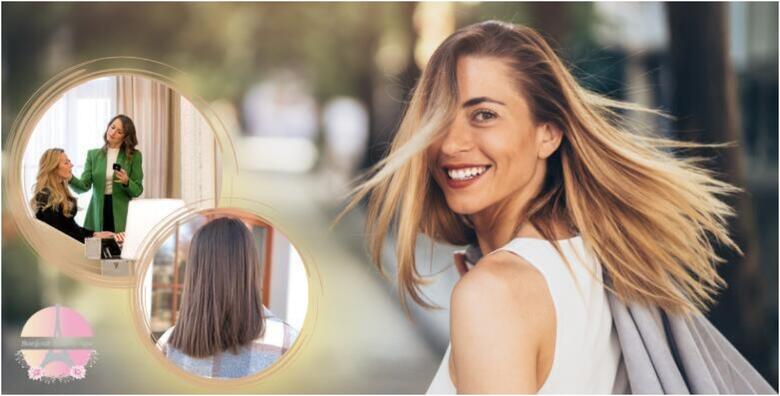 BEAUTY PAKET – dnevni make up, basic manikura, fen frizura, maska za kosu, masaža vlasišta i savjeti za njegu kose u Salonu Bonjour Beauty spa