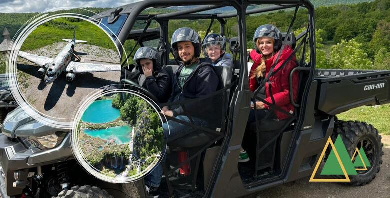 Ponuda dana: BUGGY TURA i razgled lokaliteta u jednom! Kroz adrenalinsku vožnju od 3 i pol sata okruženjem NP Plitvičkih jezera posjetite Željava aerodrom, Klek i još mnogo toga (Inspiration Buggy Tour)