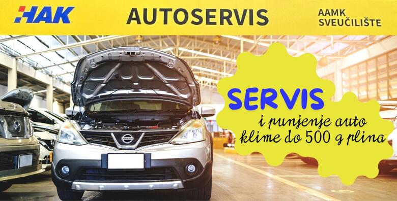 AUTO KLIMA - servis i punjenje auto klime do 500 g plina u HAK Servisu Sesvete