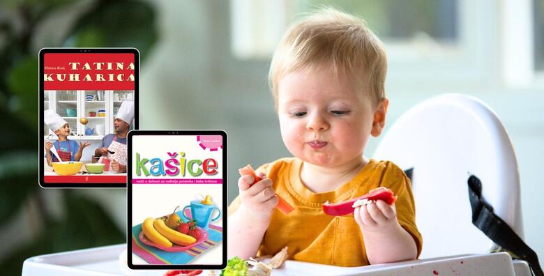 DJEČJE KUHARICE - knjiga 'Kašice' i GRATIS 'Tatina kuharica' u ponudi naklade Nika