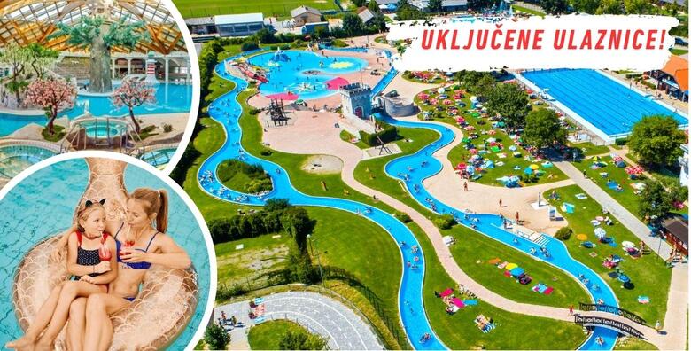 TERME ČATEŽ - obiteljska uživancija od 2, 3, 4 ili 5 noćenja za do 4 osobe u Mediteran mobilnim kućicama uz kupanje u najvećem vodenom parku u srednjoj Europi