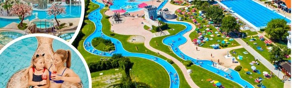 TERME ČATEŽ - obiteljska uživancija od 2, 3, 4 ili 5 noćenja za do 4 osobe u Mediteran mobilnim kućicama uz kupanje u najvećem vodenom parku u srednjoj Europi