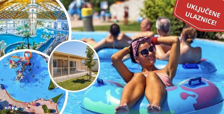 TERME ČATEŽ, Mediteran mobilne kućice - obiteljska zabava uz 2 noćenja za 4 ili 6 osoba uz uključeno kupanje u najvećem vodenom parku u srednjoj Europi