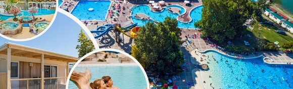 TERME ČATEŽ - obiteljski odmor iz snova od 1, 2, 3, 4 ili 5 noći za do 4 osobe u Mediteran mobilnim kućicama uz ulaznice za kupanje u najvećem vodenom parku u srednjoj Europi