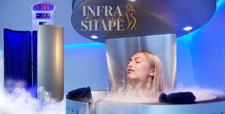 CRYO SAUNA – 1, 2 ili 4 tretmana hlađenja tijela na ekstremno niskim temperaturama u cilju smanjenje upala i bolova u mišićima, poboljšanja cirkulacije i poticanja mršavljenja