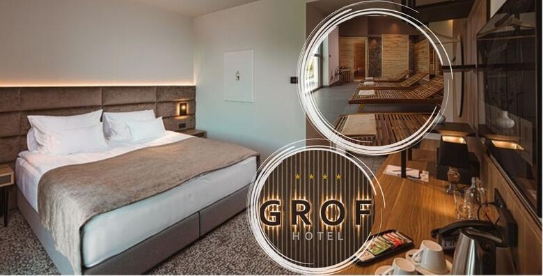 Ponuda dana: Vikend odmor u Grand Hotelu Grof 4* - 2 noćenja s doručkom za dvoje + GRATIS paket za 1 dijete do 5,99 godina uz korištenje saune (Hotel Grof 4*)