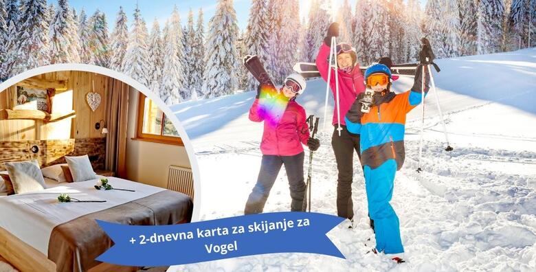Ponuda dana: SKIJANJE NA VOGELU - 3 noćenja s polupansionom za 2 odraslih i 2 djece u Hotelu Ribno Alpine 4* uz uključene 2-dnevne karte za skijanje i korištenje saune (Ribno Alpine Hotel 4*)