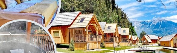 RIBNO LUXURY GLAMPING - 2 noćenja s doručkom i 1x večerom za 2 odraslih + GRATIS paket za 2 djece do 11,99 godina u luksuznoj kućici sa saunom i drvenom kadom