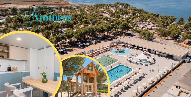 EARLY BOOKING! Luksuzno ljetovanje u Aminess Avalona Camping Resortu 5* – 4 ili 6 noćenja za 4 odraslih i 2 djece do 11,99 godina uz korištenje bazena i vodenog parka