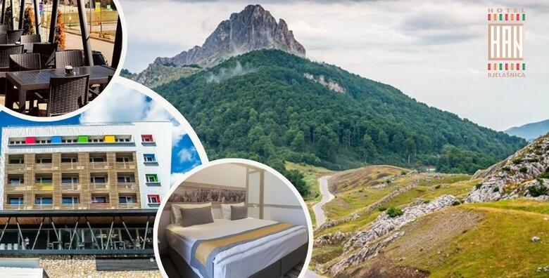 Rujan na Bjelašnici - odmor u planinskom zraku uz 1 ili više noći s polupansionom za dvije osobe + GRATIS paket za 1 dijete do 5,99 godina u Hotelu Han 4*