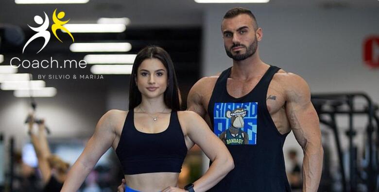 Izgradi tijelo o kojemu oduvijek sanjaš! Odvaži se na 1, 8 ili 12 privatnih treninga koje vode stručni treneri Silvio Krstanović i Marija Krvarić