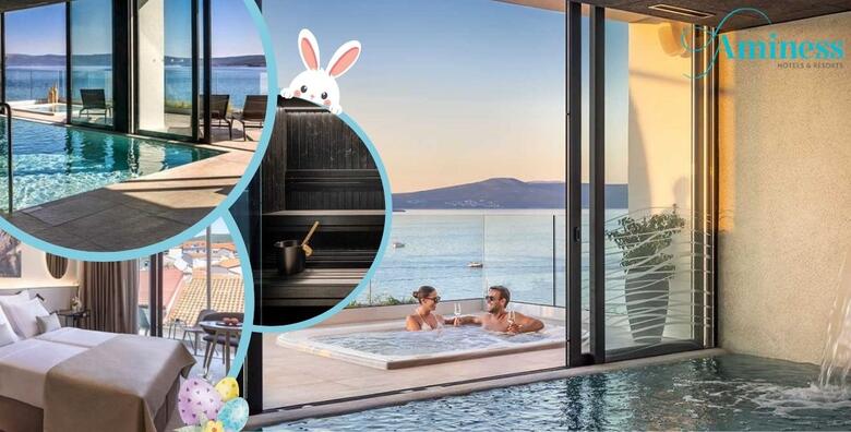 Ponuda dana: POSEBNA PONUDA! Uskrs u Aminess Younique Narrivi Hotel 5* - 2 noćenja s doručkom za 2 odrasle osobe i 1 dijete uz unutarnji bazen s grijanom slatkom vodom i whirpool (Aminess Younique Narrivi Hotel 5*)