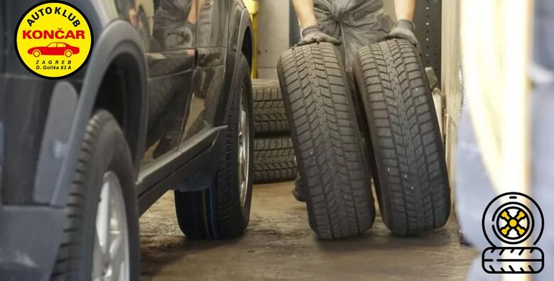ZAMJENA GUMA – dotrajale ili neprikladne gume mogu ozbiljno ugroziti Vašu kontrolu nad vozilom, posebno u lošim vremenskim uvjetima! Zamijenite ih u Autoklubu Končar