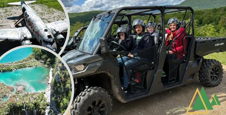 BUGGY TURA i razgled lokaliteta u jednom! Kroz adrenalinsku vožnju od 3 i pol sata okruženjem NP Plitvičkih jezera posjetite Željava aerodrom, Klek i još mnogo toga