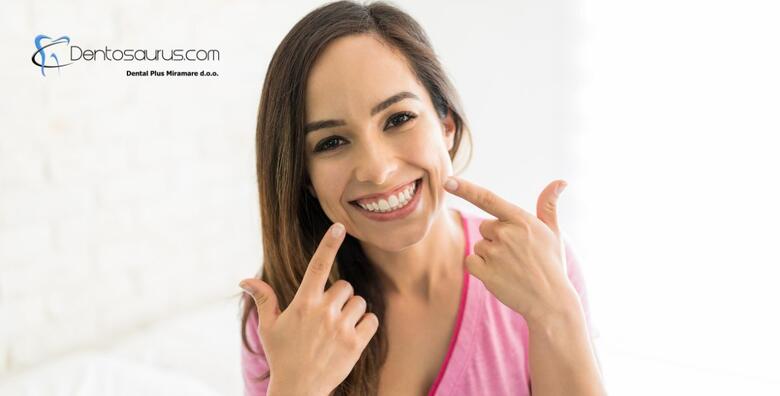 IZBJELJIVANJE ZUBI – najbrži i najučinovitiji način za sjajni osmijeh uz pjeskarenje i pregled u ordinaciji Dental Plus Miramare