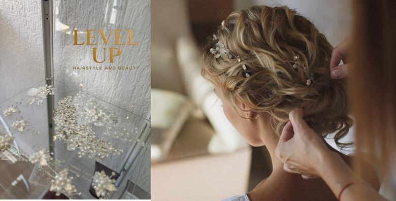 Svečana GLAM frizura za posebne trenutke – zablistajte i istaknite svoj stil i osobnost u NOVOOTVORENOM frizerskom salonu LEVEL UP