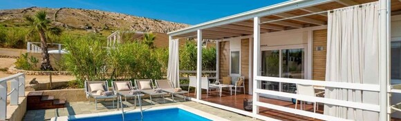 PAG, Terra Park SpiritoS 4* - 2 noćenja za 4 odraslih i 1 dijete do 11,99 godina u moblinim kućicama