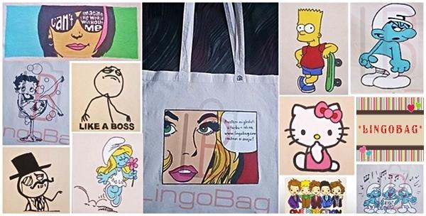 Lingobag ukrasite torbu najdražim likovima ili osobnom foto