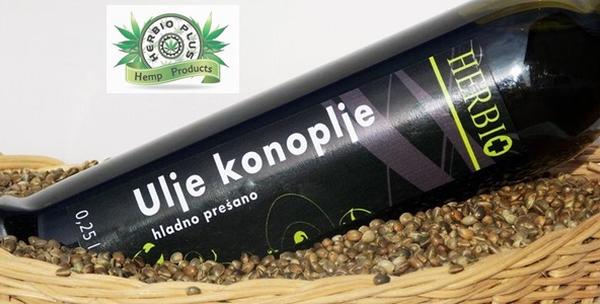 Konopljino ulje - 2 boce 100% prirodnog ulja